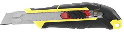Stanley Fatmax FMHT10338-0 Cutter 18 mm con Cursore, Nero