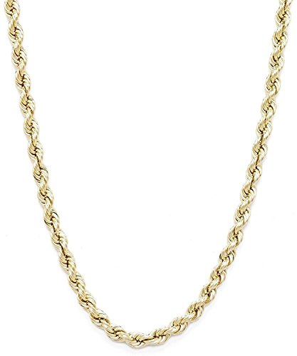PRINS JEWELS 18 Karat 750 Gold Kordelkette Gelbgold Unisex - 4.40 mm. Breit