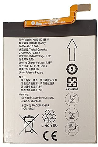 Smartex® Black Label Bateria Compatible con HB436178EBW Huawei Mate S