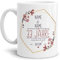 Tasse zum Hochzeitstag Zinn Hochzeit - mit Name & Datum selbst gestalten - 33 Jahre Ehe, Paar, Geschenk Hochzeit, Jubiläum, Jahrestag I Personalisiert, Keramik Weiß 300 ml