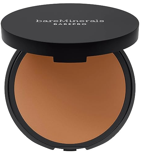 bareMinerals BAREPRO 16Hr Skin-Perfecting Powder Foundation 10g Deep 50 Cool