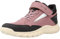 Geox J SIMBYOS Girl ABX A Sneaker, DK Rose/Black, 39 EU