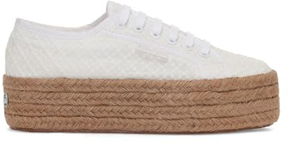 SUPERGA SCARPE DONNA 2790 ROPE MACRAME WHITE PE23