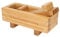Sushi Press Maker, Sushi Box Portatile rettangolare in legno di bambù leggero per cucina Forniture per la cottura