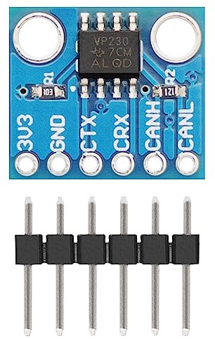 AZDelivery 1 X CAN-Bus-Transceiver-Breakout-Board - Hochgeschwindigkeits-Physische Schicht, VP230, kompatibel mit ISO 11898-2 Standard