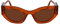 KARL LAGERFELD Damen Kl6122s Sonnenbrille, Caramel, Einheitsgröße