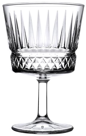 Pasabahce Elysia Cocktailgläser – 260 ml – 4 Stück – Espresso-Martini-Stiel-Champagnergläser für Cocktails, Gin, Wein für Feiern, Restaurant, Partys