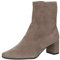 CAPRICE Damen Stiefeletten mit Absatz mit Reißverschluss Vegan, Braun (Cafe Stretch), 38 EU