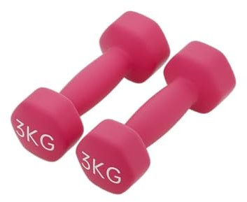Dumbbel Dip Kunststoff-Hanteln für Damen-Fitness-Heimgeräte, solide reine Eisen-Hanteln, kleine Hanteln für Herren, Yoga-Arme, Langhantel