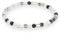 Lebensquelle Plus Mini Kugelarmband | 4mm | Hochwertiges Edelsteinarmband (Turmalinquarz)