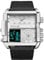 FEICE Herren Quarzuhr Multifunktions 24H Kalender Lederarmband Eckig Armbanduhr Einzigartig - FK030