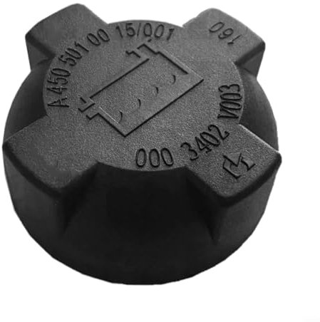 HOHOVYVY Coperchio per radiatore, A4505010015, 1 pezzo, nero per Smart 451 450, per Fortwo 452 Roadster