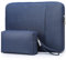 HYZUO 17-17,3 Pouces Housses Ordinateur Portable pour 17 17,3 HP/Lenovo/Dell/ASUS/Acer/LG/MSI Gaming Laptop/Razer Blade 17/18, Sacoche de Protection pour Hommes Femmes, Bleu Marine