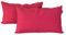 DiseLio | Pack 2 Fundas de Cojín 40 x 60 cm Color Fucsia Liso Loneta Algodón y Poliéster - Hechas en España. Decoración Sostenible. Fundas Almohadones Ideales para la Cama. (LON 40x60 Fucsia)
