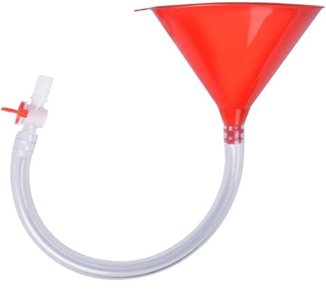 Beverage Funnel, Drinking Funnel With Valve, Beer Tube, Fun And Fast-Paced Drinking, Leak-Proof Sealing Valve And Flexible Hose, Single And Double Tube, For Men, Women, Students, Couples, And Friends