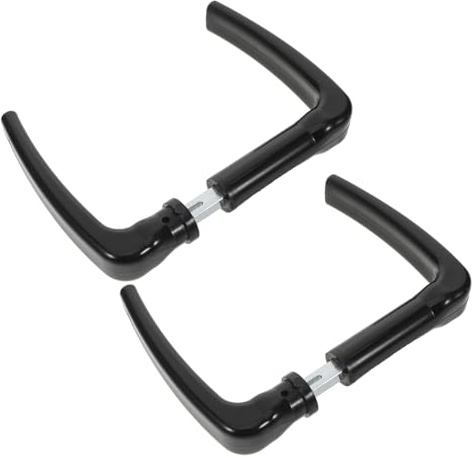 HOLIDYOYO 2pcs European Garden Gate Handles with Screws Vintage Rustic Pull Handles for Outdoor Fence Shed Door Hardware Decorative Knobs for Barn and Sauna Doors Easy DIY Installation