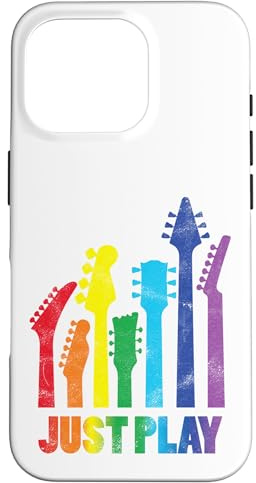 Instrument Cordes Jouer Guitare Banjo Mandoline Coque pour iPhone 16 Pro