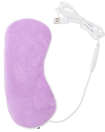 TEHAUX USB Beheizbare 3D Wärme Augenmaske mit Dampftherapie Ergonomische Schlafmaske für Damen und Herren Wiederverwendbare Wärmekompresse für Reisen und Entspannung