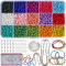 Ewparts 114/5000 3 mm Mini-Glasperlen, Armband, Kunst, Basteln & Schmuck, Set zur Herstellung von Perlenketten, kratzt die Farbe (komplett)