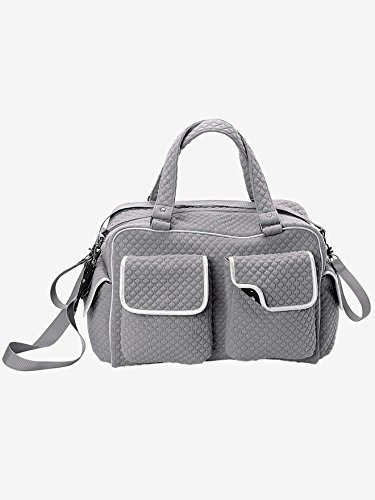 VERTBAUDET Wickeltasche mit vielen Fächern grau 0