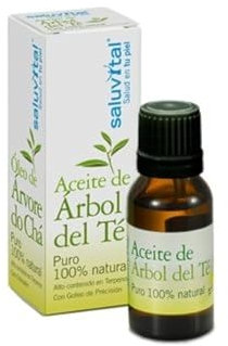 Aceite de Árbol de Té puro 100%, 30ml | Propiedades antisépticas naturales | Saluvital