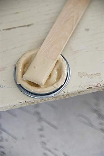 Jeanne d'Arc Living Vintage Paint Kreidefarbe 100 ml/3,4oz Chalk Kalkfarbe JDL 100% natürliche Möbelfarbe - einfache Handhabung (Vintage Tea)