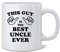 Poster Foundry Keramiktasse mit Aufschrift Best Uncle Ever This Guy Thumbs, lustiges Geschenk für Vater, 340 ml