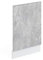 Vicco Frontblende R-Line, Geschirrspüler Fronttür, Beton/Weiß, 45 cm ohne Arbeitsplatte