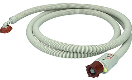 Universal Zulaufschlauch Aquastopschlauch Schlauch 3m Winkel/gerade für Waschmaschine Spülmaschine Geschirrspüler mit 3/4 Zoll Anschluß kompatibel für nahezu alle Marken