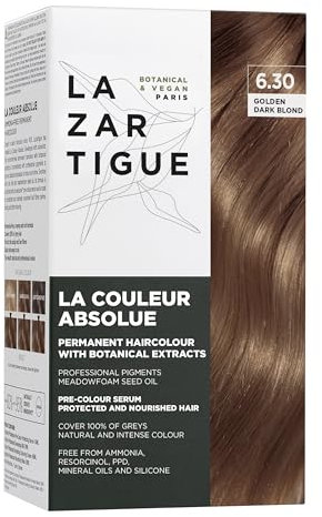 Lazartigue Il Colore Assoluto - Colorazione Permanente 6.30 Biondo Dorato Scuro