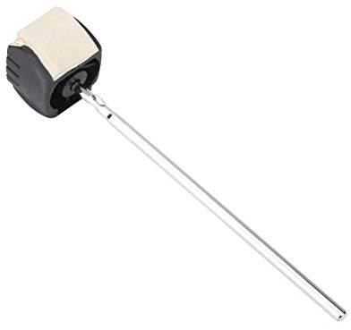 Bass Pedal Beater, einzigartiges Design Schwarz Durable Excellent Effect Robuster Drum Pedal Beater, für Bass Drum Pedale Performance Music Event Musikbegeisterte