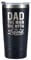 Onebttl Dad Gifts Travel Coffee Mug Tumbler 590ml/20oz, Father Birthday Gifts from Daughter/Son for Daddy on Father's Day, Stainless Steel Insulated - The Man The Myth The Legend