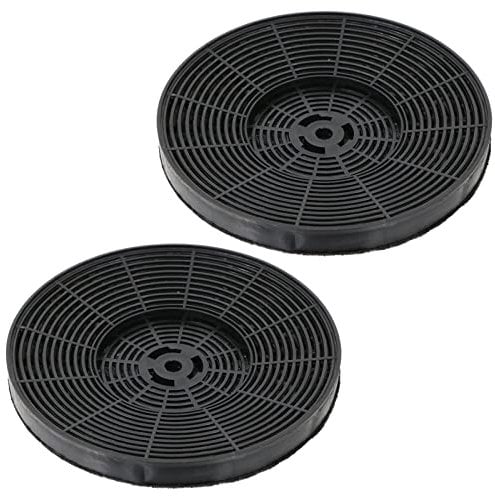 SPARES2GO Carbon Charcoal Filter compatible with SIA SIA2 Cooker Hood (175mm, Pack of 2)