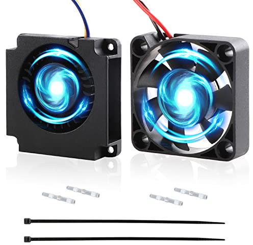 Creality Official Ender 3 4010 Blower Fan - Silent, 40x40x10MM 24V DC Extruder Hotend & Turbo Fan for Ender 3 Series