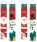 ZHUYAO Frohe Weihnachten Veranda Willkommen Banner für Xmas Indoor Outdoor Tür Display Dekorationen - Zuhause und Wanddekoration