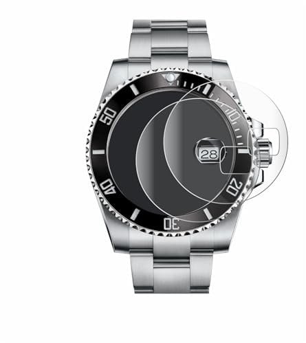 BROTECT Protector Pantalla Completa para Rolex Submariner (Date) (2 Unidades) 3D Curvo