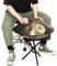 Handpan gepolsterte Tasche und robuster Koffer für Stahltrommel, handgefertigtes Schlaginstrument, einfach zu spielen