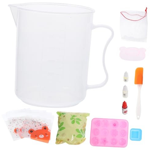 HAWILLOSCH Kit Per La Produzione Di Sapone E Creazione Fatte A Mano Per La Produzione Di Sapone 1 Set Per Principianti Forniture Per Sapone Per La Casa Stile Casuale