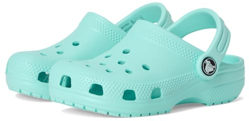Crocs Classic Clog T, Zoccoli Unisex - Bambini e Ragazzi, Aquamarine, 25/26 EU