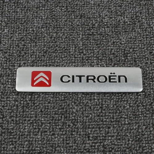 Auto Embleme für Citroen C1 C2 C3 C4 C4L C5 C5X C6 DS3 DS4 DS LS DS6 Sega Elysee DS5,3D Dekoration Abzeichen Aufkleber Logo Stickers Badge Abziehbilder Etikett Wasserdicht Rostfrei Ersatz Zubehör