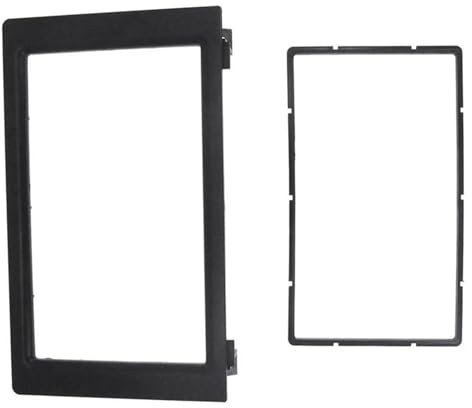 MAMXVKVZEU Für Saab 9-3 2007 2008 2009 2010 2011 2 Din Autoradio Stereoblende Armaturenbrett Radioblende Rahmensatz Radioblende-Rahmen