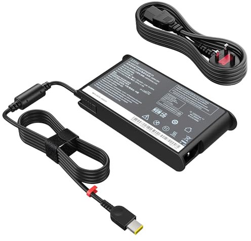 135W Silm charger for Thinkpad X1 Extreme 20MG 20ME, Ac Power Adapter for ThinkPad P1 20ME 20V 6.7A ideapad 3 power adapter supply Replament Cord