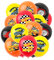 ParPix 16 Stück Racing Car Geburtstagsdeko Luftballon, Hot Whels Geburtstags Deko Ballon, Rennwagen Geburtstag Luftballon, 12 Zoll Rennauto Happy Birthday Ballon, Auto Party Dekorationen Ballons