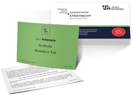 Karteikarten - Strafrecht: Besonderer Teil