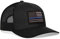 Thin Blue Line Hat - Blue Line Trucker Hat Baseball Cap Polizei Snapback Golf Hat, schwarz, Einheitsgröße