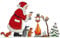 Wilhelm Schweizer Zinnfigur Nikolaus am Lagerfeuer