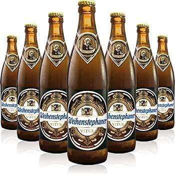 Weihenstephan 12 Bottiglie Birra Vitus Weiss 50 cl non Filtrata Artigianale Germania Luppolo Doppio Malto Bionda, Birra Weihenstephan Vitus Weiss 12 Bottiglie - 6,00 Litri