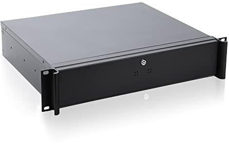 Funda de Montaje en Rack 2U para Dual Mini-ITX MB de 14 Pulgadas de Profundidad