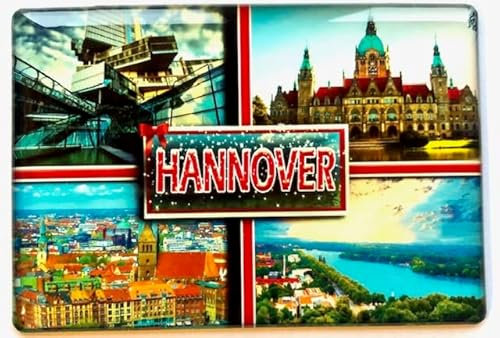 Hannover Deutschland Souvenir Kühlschrankmagnet Hannover Reiseandenken Geschenkartikel Hannover Magnet Hannover Souvenir