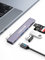 Lemorele USB C Hub für MacBook Air Pro, 5-in-2 Multiport Adapter Hub Mac Dongle USB A, SD/TF Karte, 100W PD Thunderbolt 3/4, Zubehör für Mac Book M1 M2 2022 2021 2020 2019 13 15 16